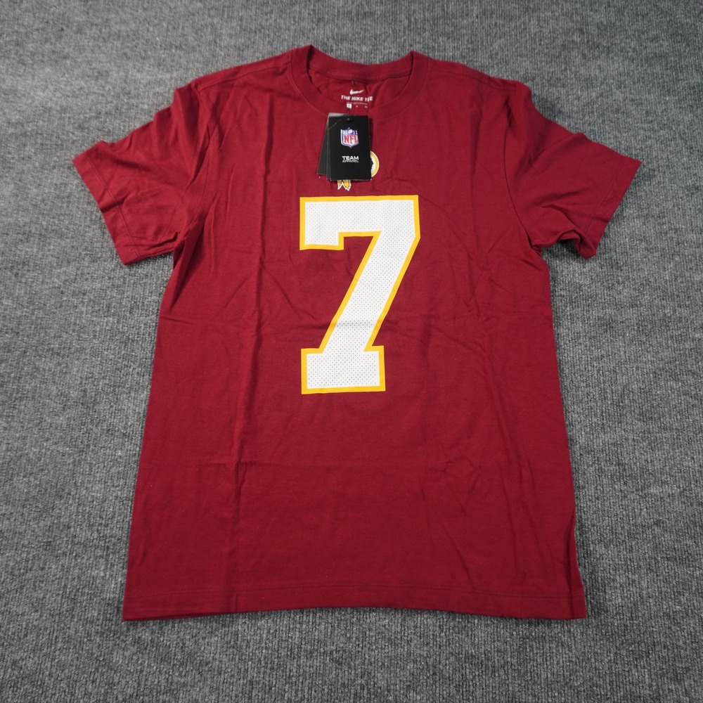 Nike T-Shirt Washington Redskins Haskins Jr Mens Small Burgundy 7 NFL Tee NEW